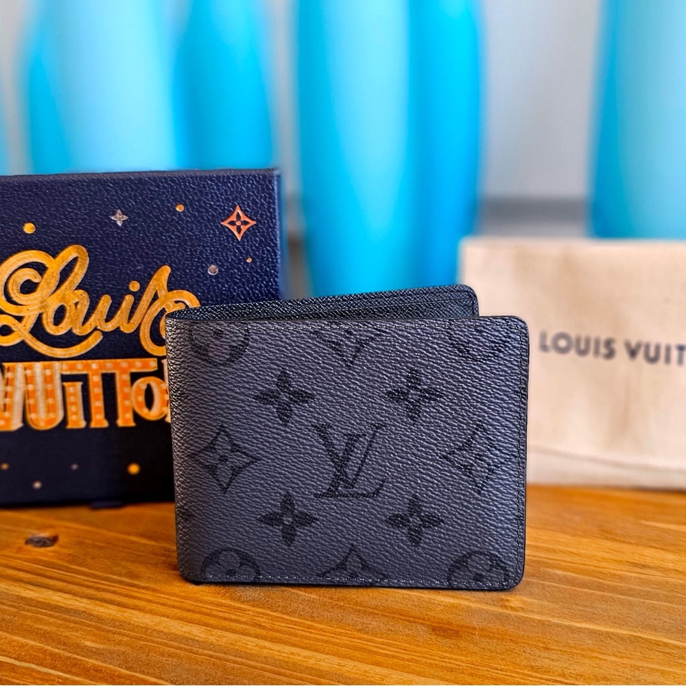 Louis Vuitton Black Key Card Holder Monogram